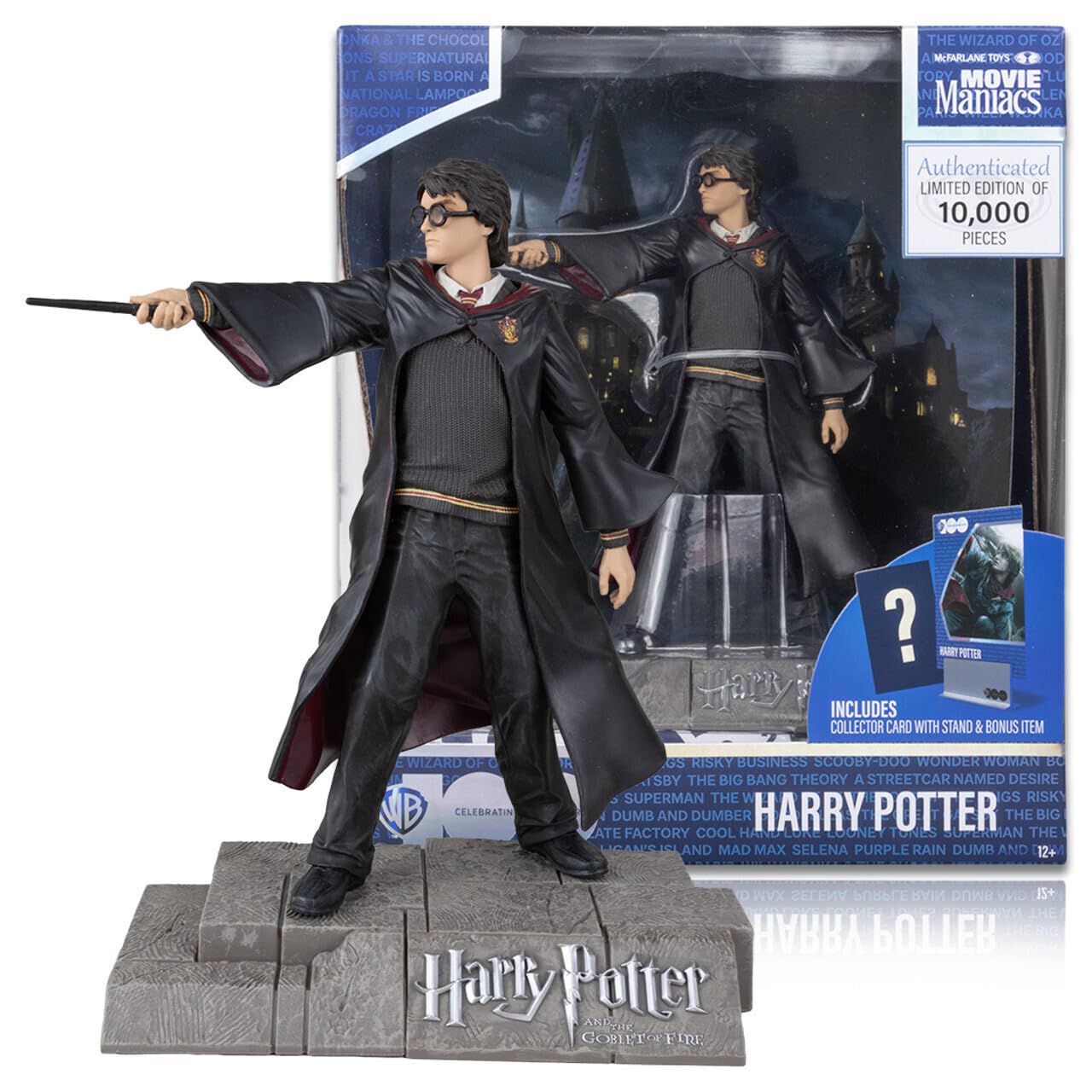 McFarlane Toys - Movie Maniacs 7" Posed - WB100 Wave 1 - Harry Potter (Harry Potter and The Goblet of Fire)