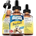 MYVIDAPURE 100% Pure BAOBAB OIL WILD GROWTH RAW for Skin, Hair, Lip and Nail Care. (0.5 Fl Oz)