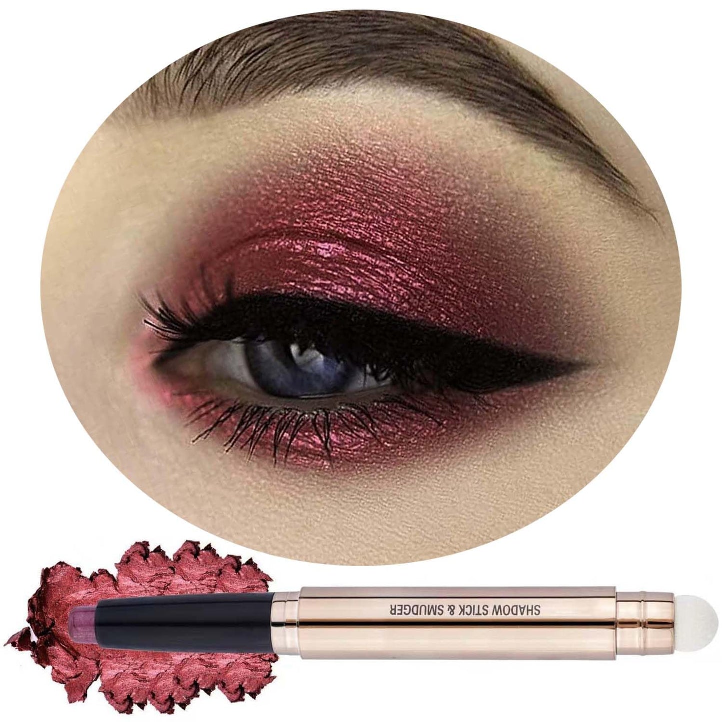MAY FOLTREN Waterproof Hypoallergenic Eyeshadow Pencil in Orchid Shimmer #09
