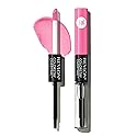 Revlon Liquid Lipstick with Clear Lip Gloss, ColorStay Overtime Lipcolor, Dual Ended with Vitamin E, 080 Keep Blushing, 0.07 Fl Oz
