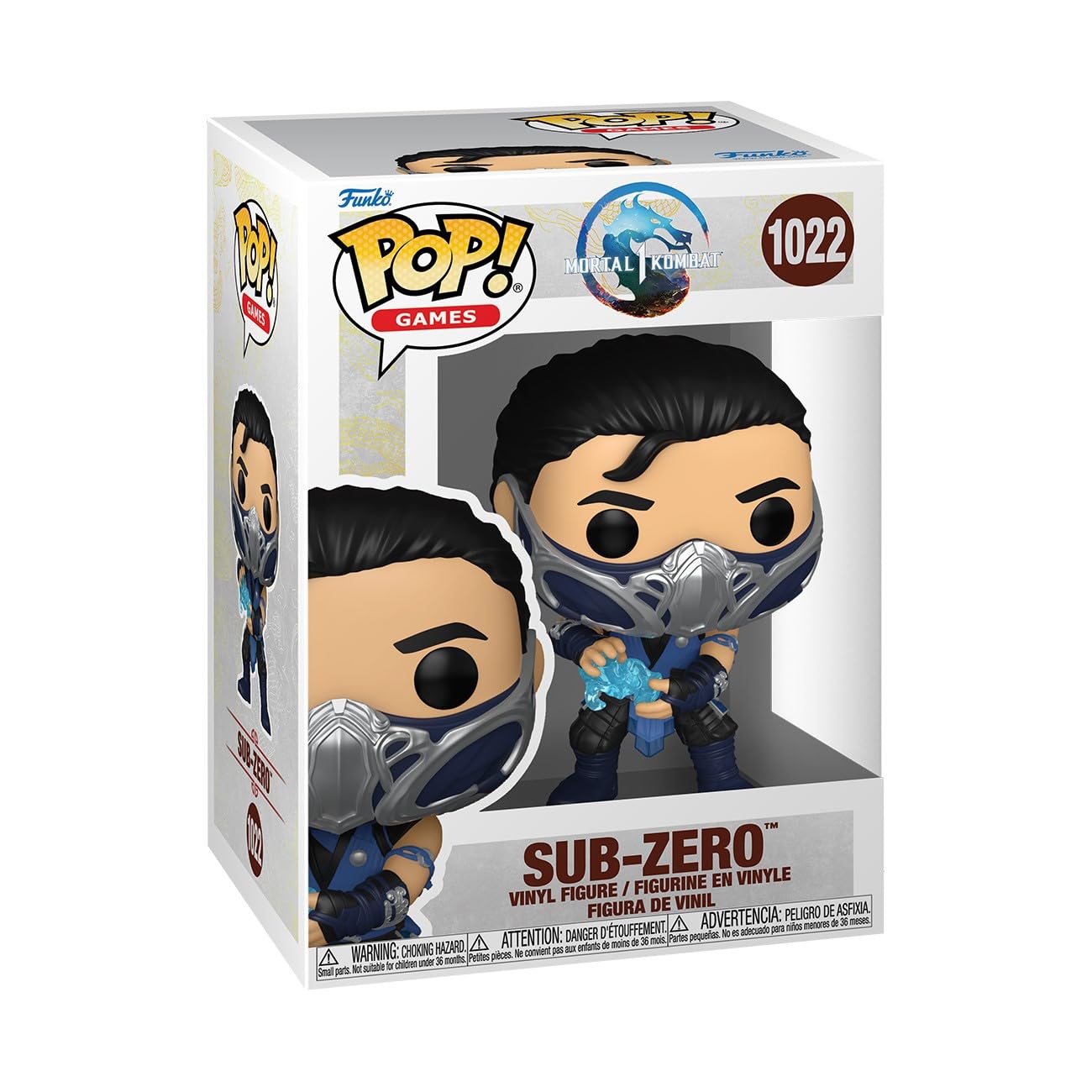 Funko POP Games: Mortal Kombat 1 - Sub-Zero - Sub Zero - Mortal Kombat Game Franchise - Collectable Vinyl Figure - Gift Idea - Official Merchandise…