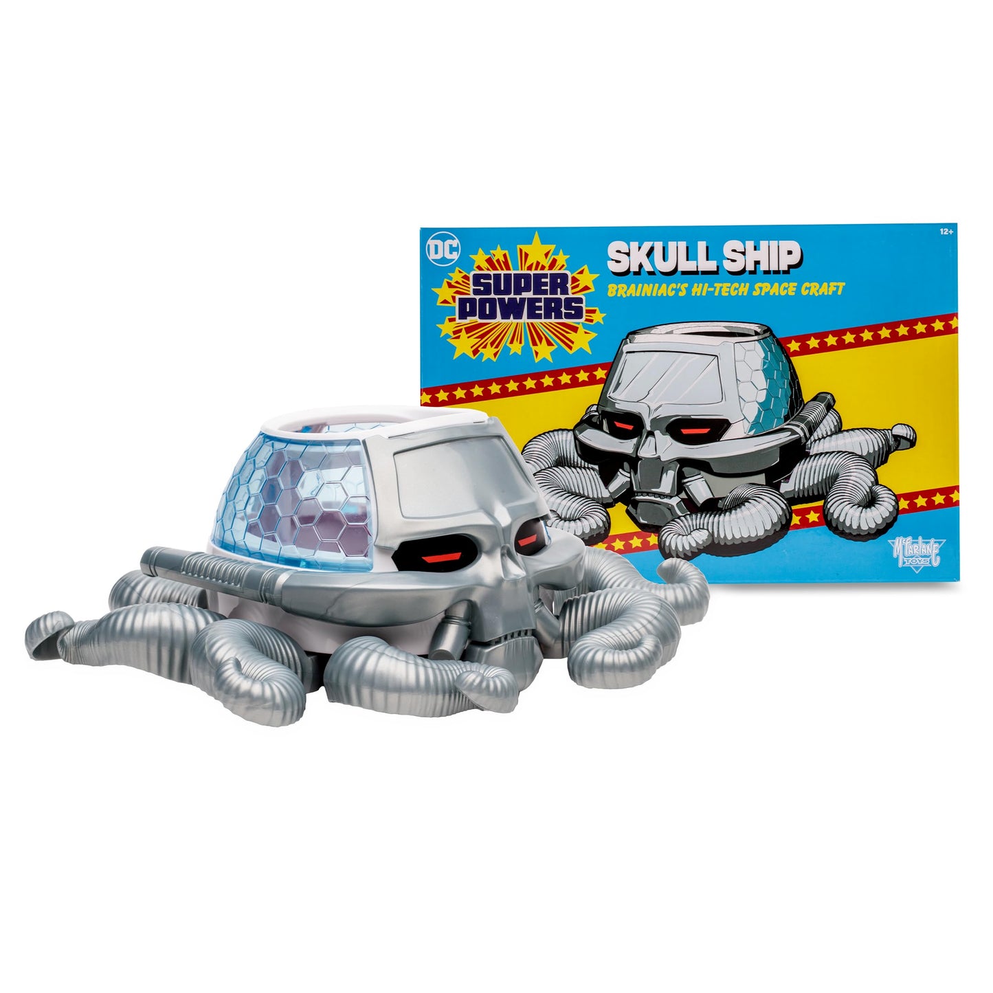 McFarlane Toys - DC Super Powers Skull Ship (Brainiac's Hi-Tech Space Craft) Vehicle