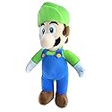 Accessory Innovations Super Mario Luigi 17 Inch Plush Backpack, Green