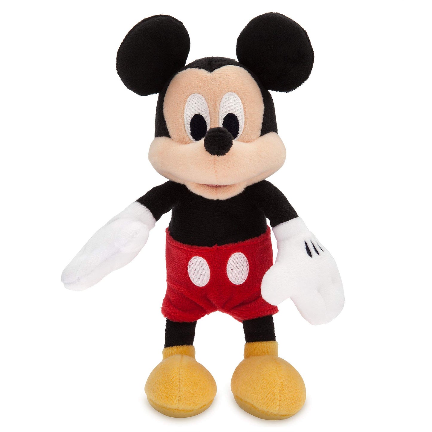 Disney Store Boy's Mickey Mouse Plush - Mini Bean Bag - 9 Inches, Mickey and Friends, Iconic Cuddly Character with Classic Embroidered Features,…