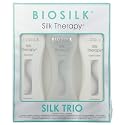 Biosilk Silk Therapy Trio Unisex Shampoo, Conditioner, and Original Treatment 7 oz 3 Pc
