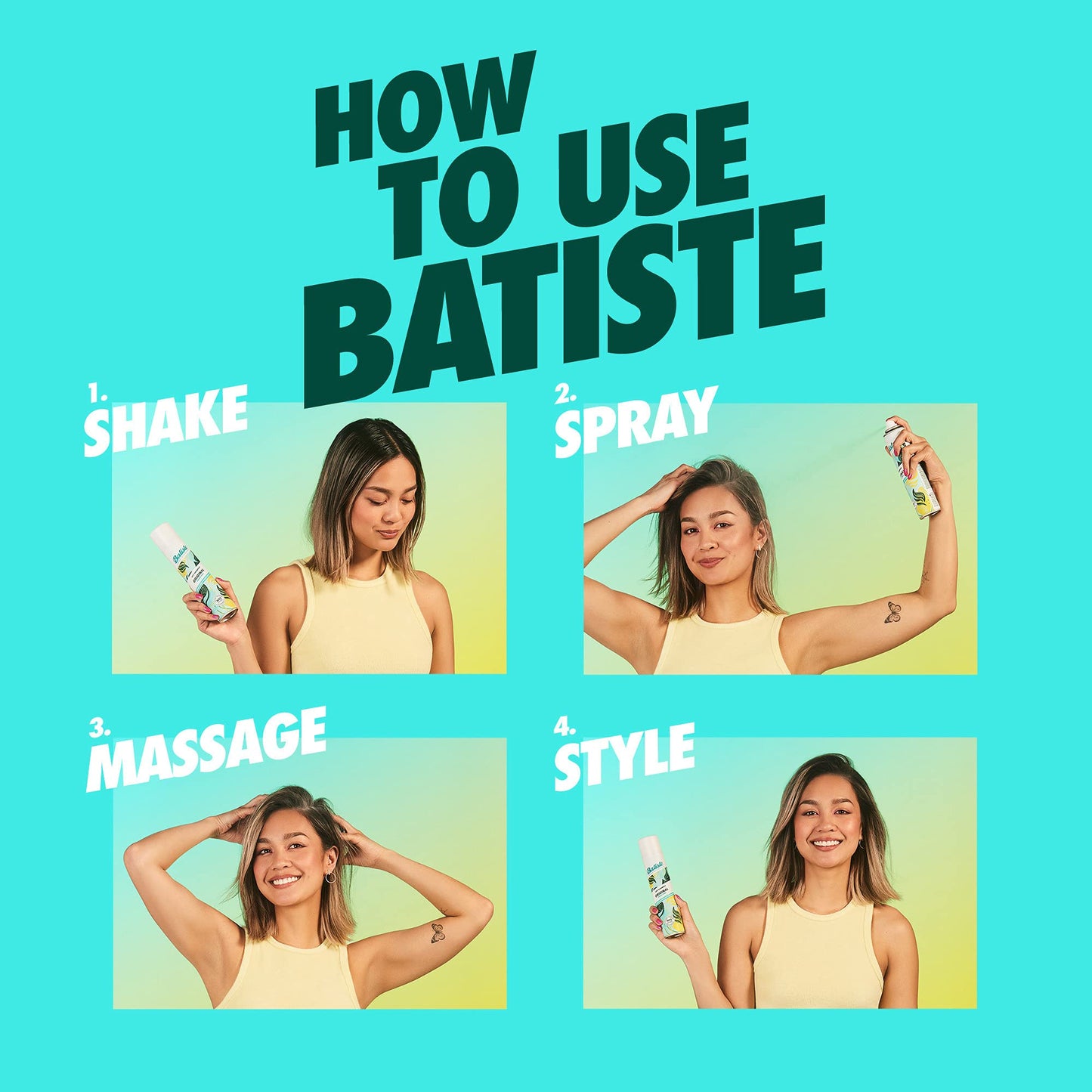 Batiste Dry Shampoo, Original Fragrance 162g/5.71 oz Beauty and Personal Care Batiste