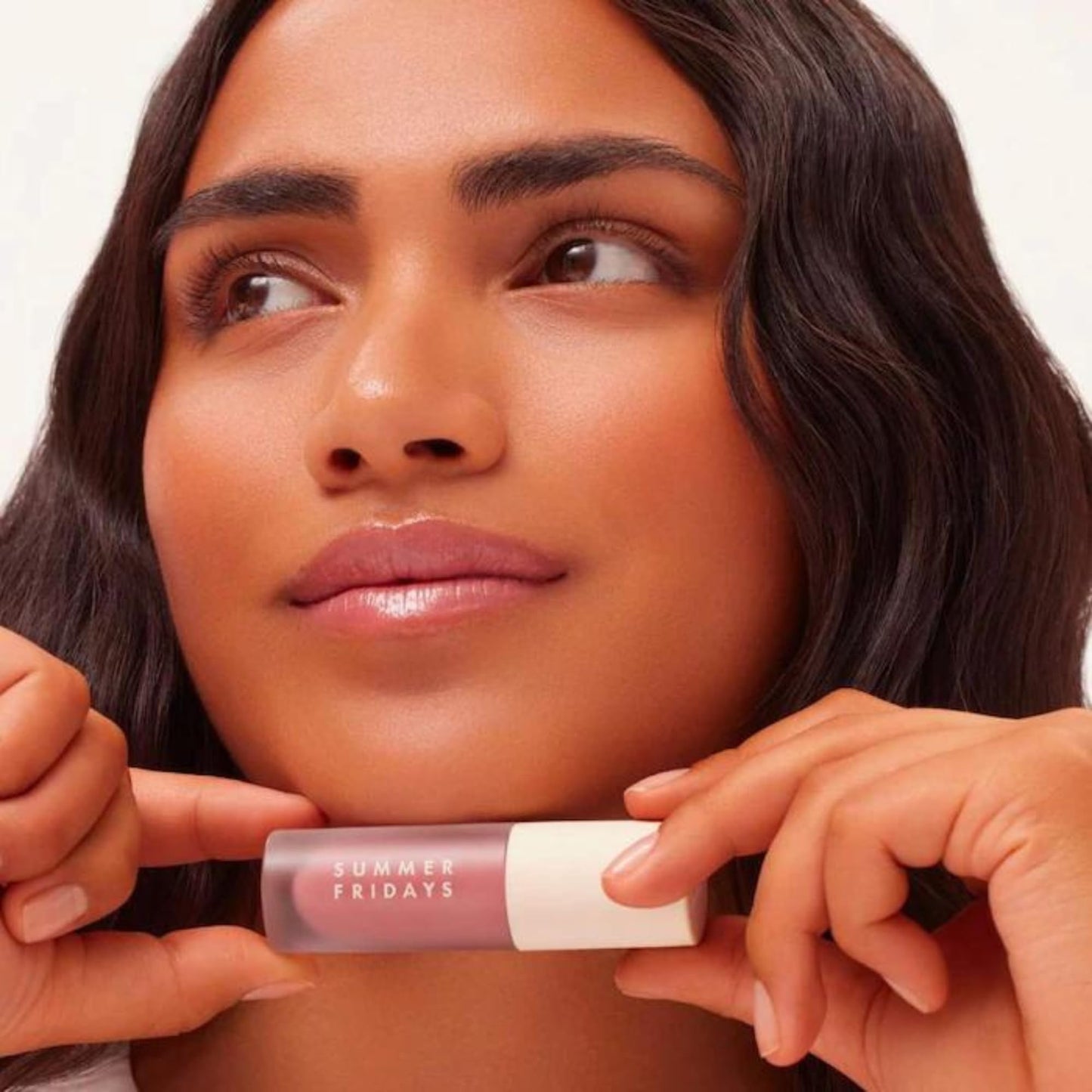 Summer Fridays Dream Lip Oil - Hydrating Tinted Lip Gloss Oil - Non-Sticky Formula with Skincare Benefits for Long-Lasting Softness + Shine