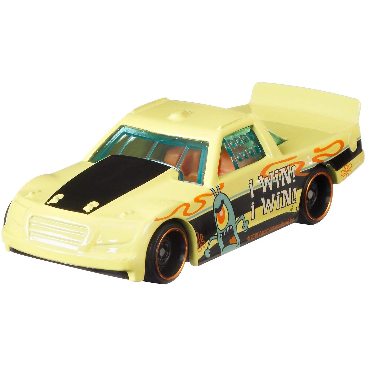 Hot Wheels Spongebob Circle Trucker 3/6, Yellow