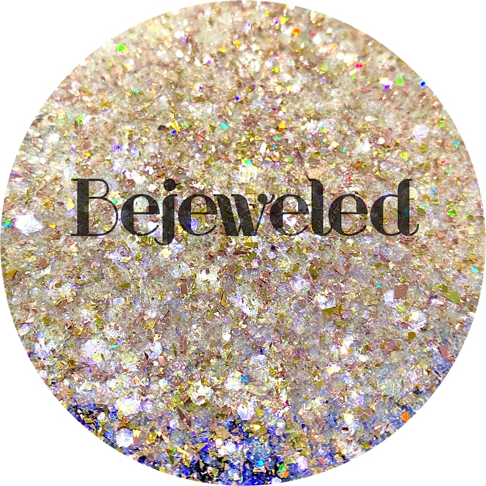 Gold Polyester Glitter | Craft Glitter | Glitter for Arts & Crafts | Tumblers | Cosmetics | Nails | Epoxy Resin Art | Slime | DIY | Body Glitter | 1