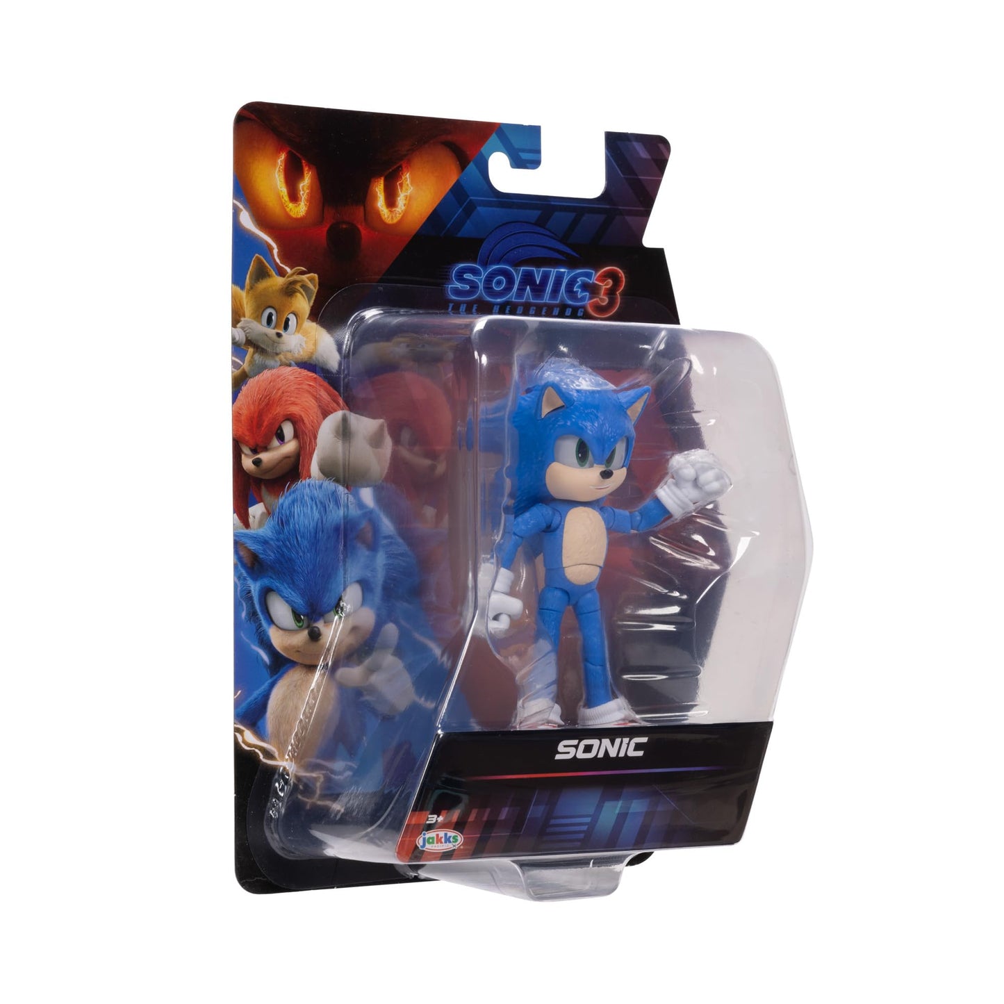 Sonic 3 Movie Action Figure – 5-Inch Collector Toy, Highly Articulated, Official Licensed Sonic the Hedgehog 3 Figure for Kids & Fans