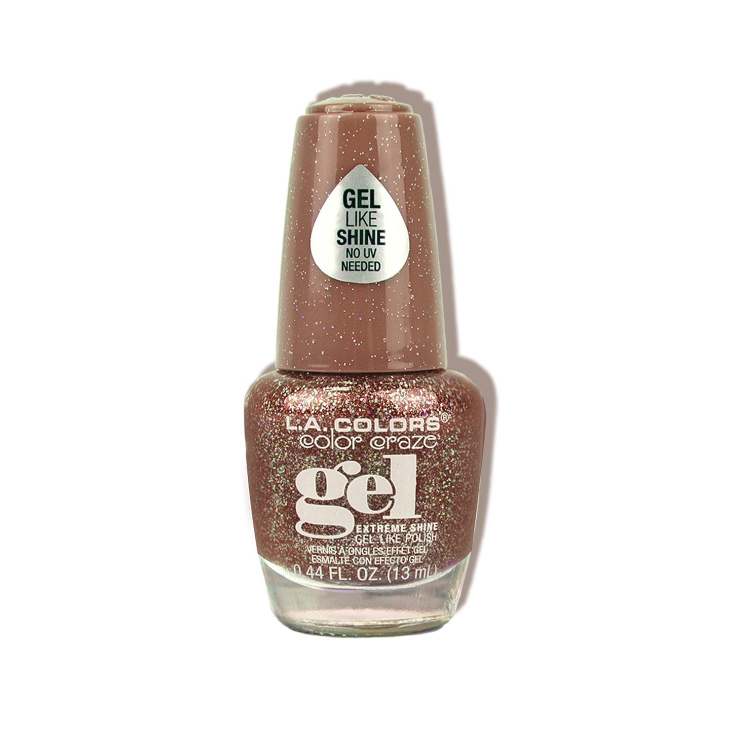 L.A. COLORS Demo - Color Craze Shimmer Gel Polish, Hyped CNL282 Beauty & Personal Care L.A. COLORS