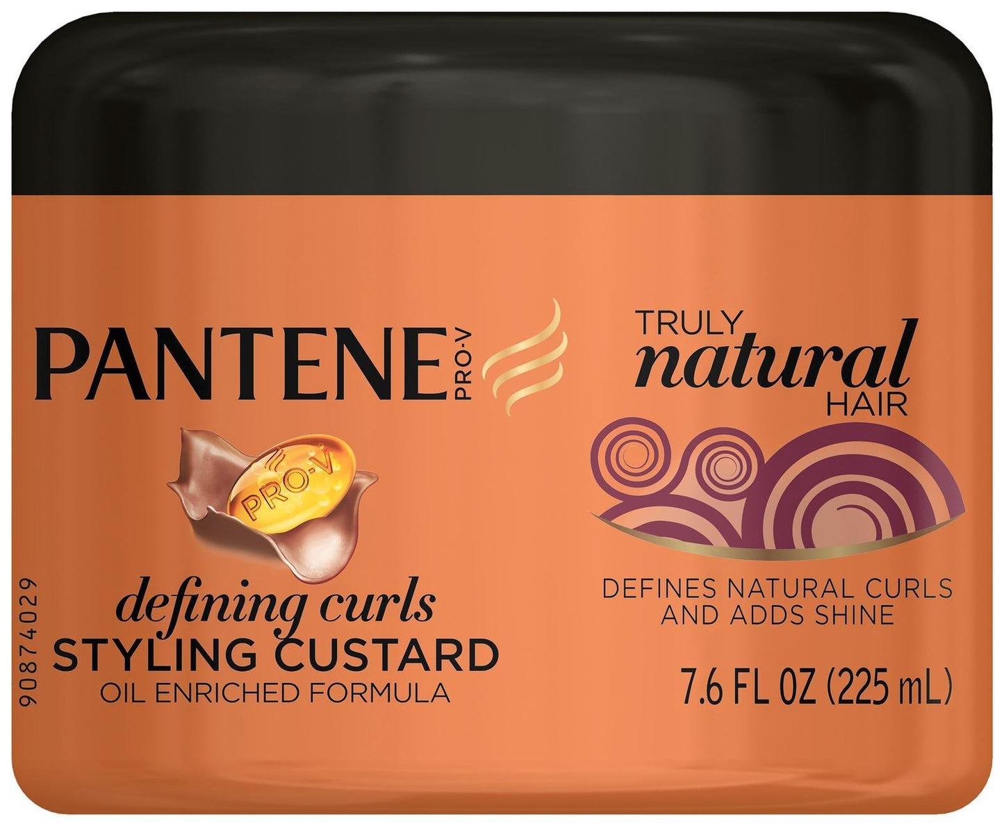 Pantene Pro-V Truly Natural Hair Defining Curls Styling Custard 7.6 Fl Oz (Packaging May Vary) Beauty & Personal Care Pantene