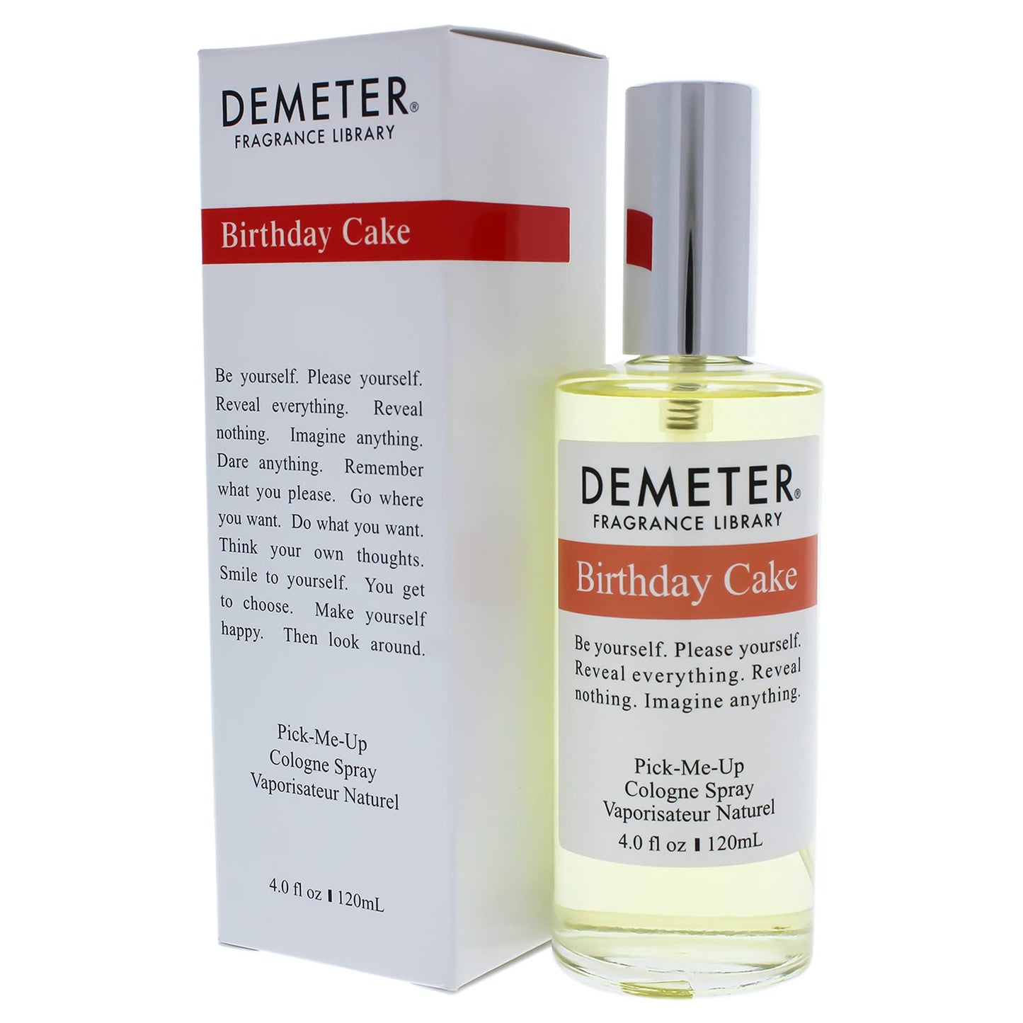 Birthday Cake By Demeter For Women. Pick-me Up Cologne Spray 4.0 Oz