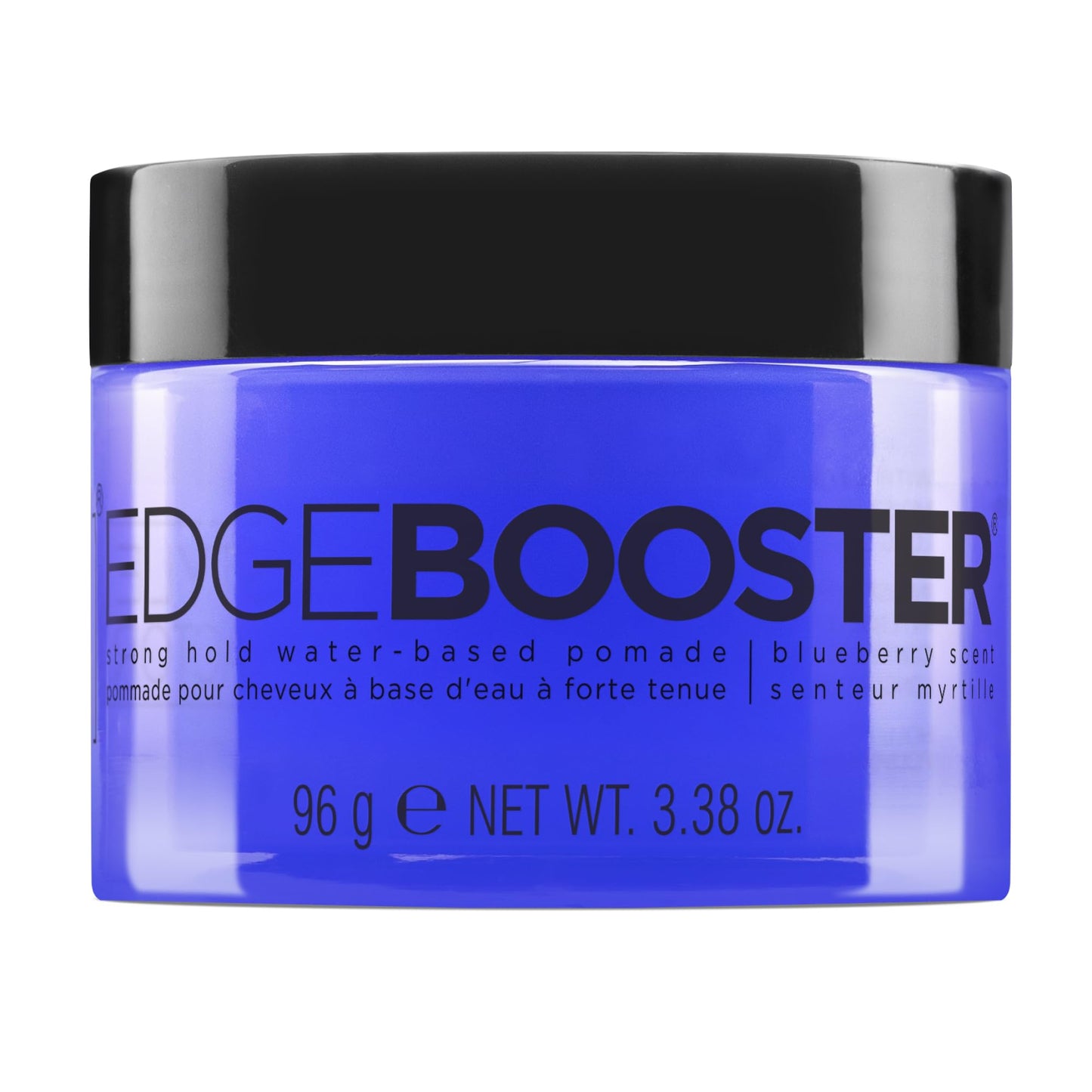 Style Factor Edge Booster Strong Hold Water-Based Pomade | Formulated with Argan Oil for Moisture & High Shine | Long Lasting Edge Control Gel |