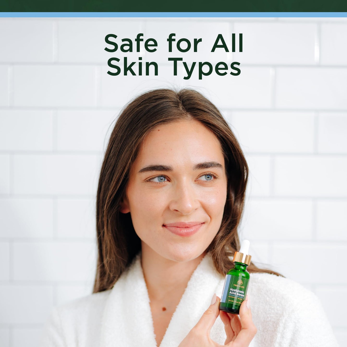 Tree of Life Hyaluronic Acid Serum For Face - Deep Hydration for Dry, Dehydrated, & Sensitive Skin - Dermatologist Tested - Moisturizing Treatment Beauty & Personal Care Tree of Life