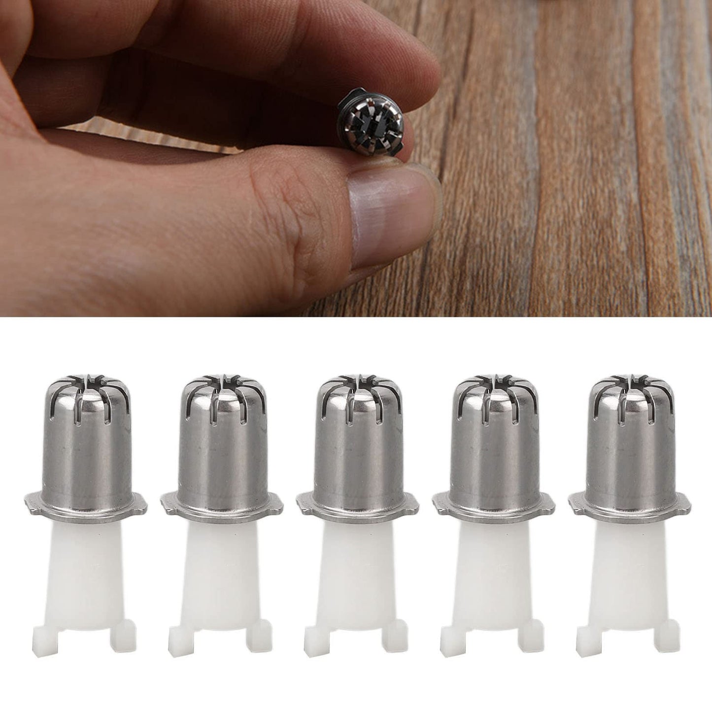 10pcs Nose Hair Trimmer Head, Universal Replacement Nose Hair Clipper Blade Heads for Accurate Shaving Practical Accessories for Trimming Nose Hairs Beauty and Personal Care Sonew