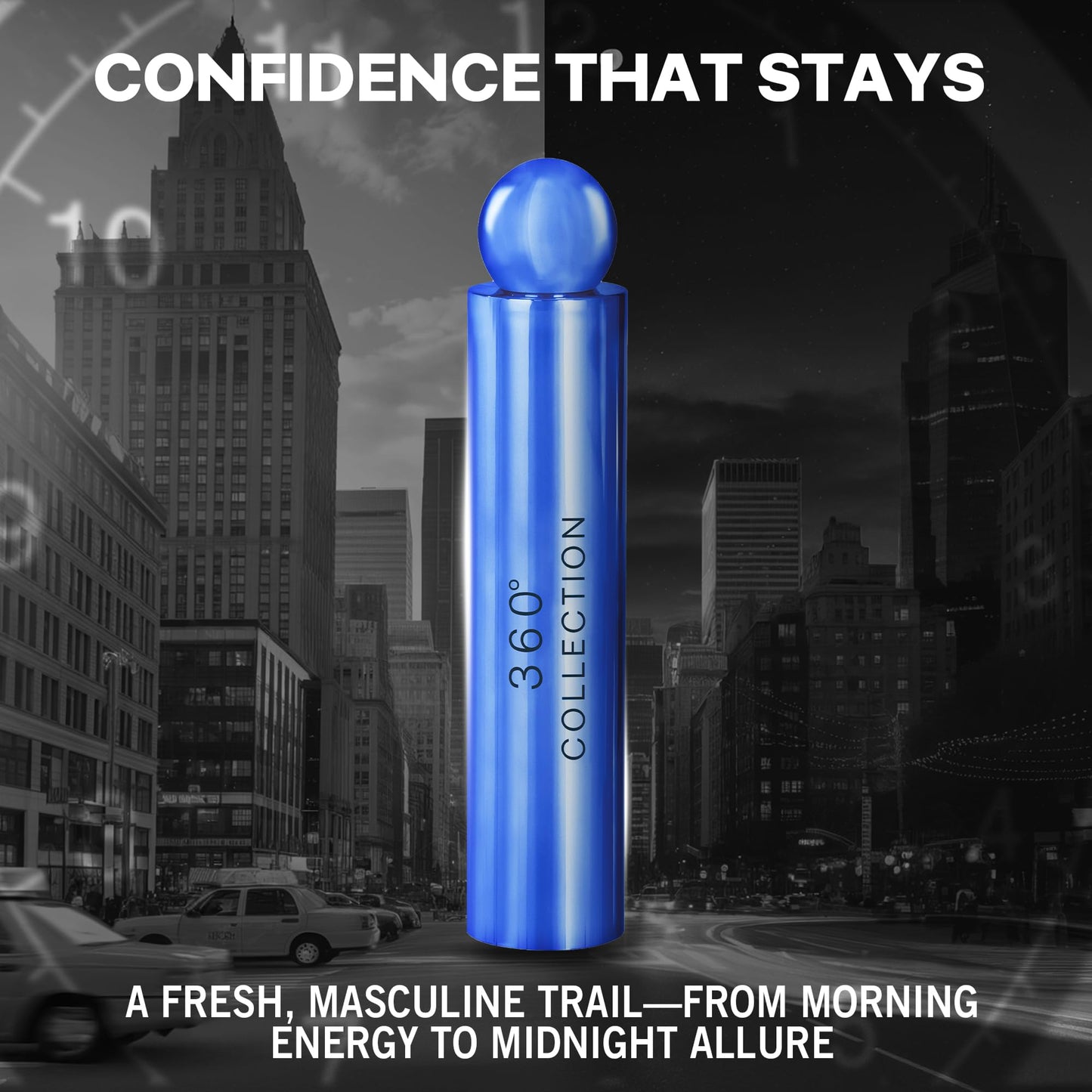 Perry Ellis 360° Collection Magnetic Blue - 3.4 fl oz / 100 ml Eau de Toilette