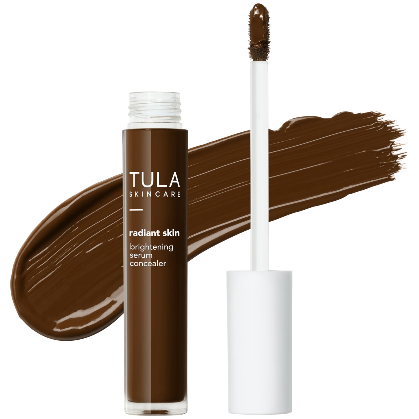 TULA Skin Care Radiant Skin Brightening Serum Concealer - Conceals Dark Circles & Discoloration, Longwearing & Crease-Resistant, Brightens the