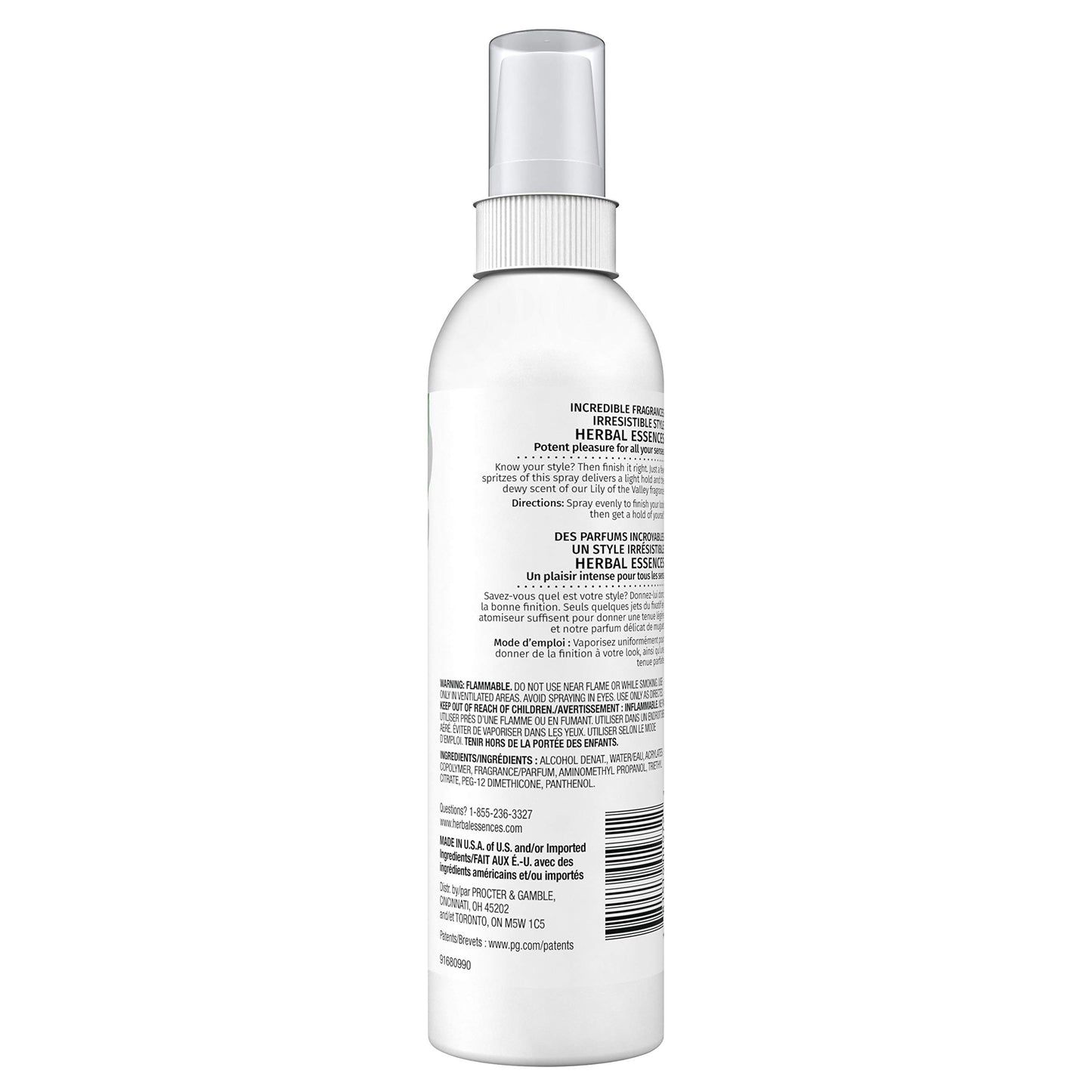 Herbal Essences Set Me Up Hold Me Softly Non-Aerosol Hairspray 8 Fl Oz (Pack of 3)