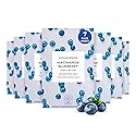 Vitamasques Niacinamide Blueberry Face Sheet Mask 7 Pack - Pore Purifying Korean Skin Care Sheet Face Mask Improves Uneven Skin Tone & Reduces