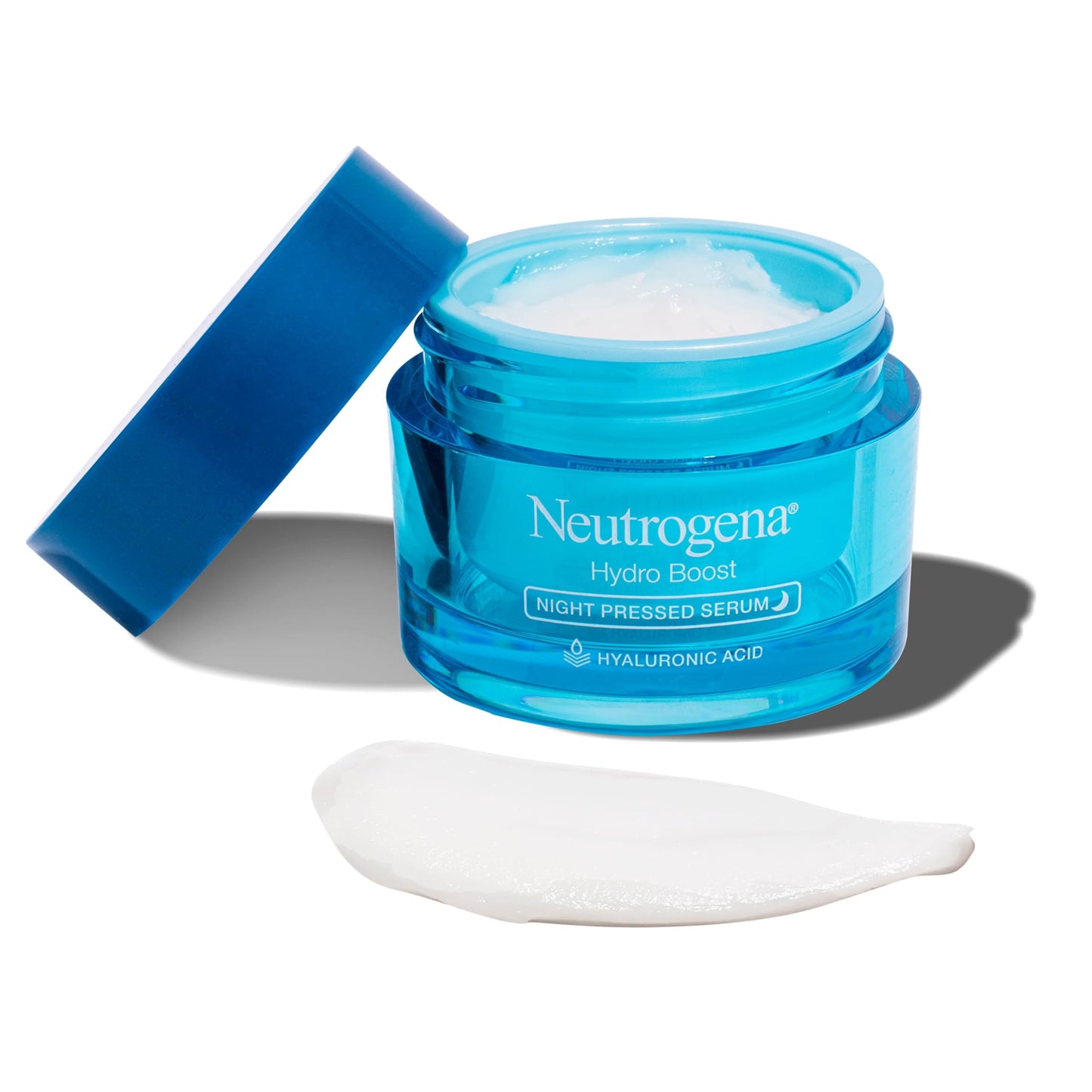 Neutrogena Hydro Boost Night Pressed Serum - with Hyaluronic Acid & Antioxidants, Hydrating Face Moisturizer that Restores & Revitalizes Skin
