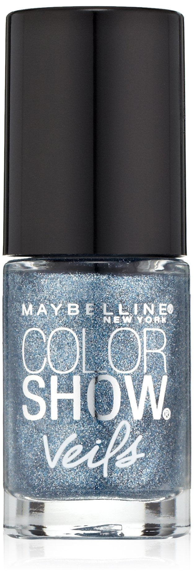 Maybelline New York Color Show Veils Nail Lacquer Top Coat, Blue Glaze, 0.23 Fluid Ounce Beauty & Personal Care MAYBELLINE