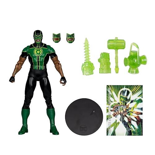 McFarlane Toys - DC Multiverse Green Lantern (Simon BAZ) 7in Figure McFarlane Collector Edition #26