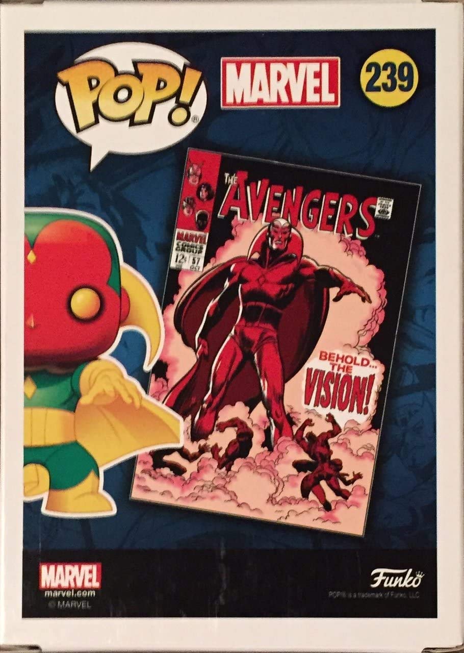 Funko Pop Vinyl Marvel Vision Avengers #57 Bobblehead Figure 239