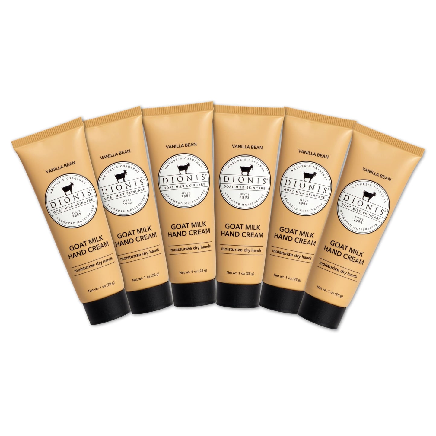 Dionis Goat Milk Skincare Hand Cream (Vanilla Bean, 1 oz)