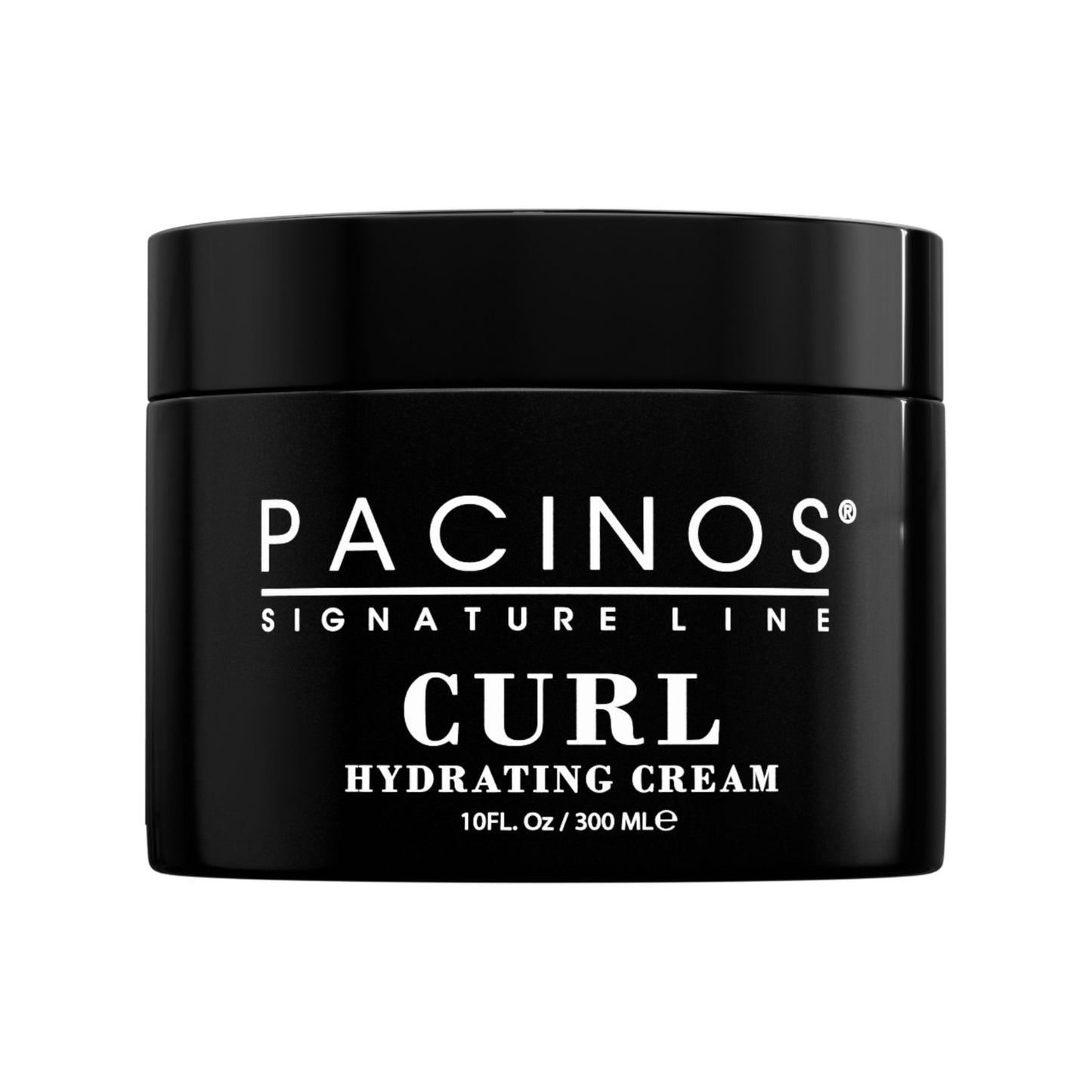 Pacinos Curl Hydrating Cream - Curl Defining and Frizz Control Styling Cream - Salon Quality for Moisture Control - 10 Oz