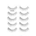 ALICE Lashes 110 Natural Hand Knotted False Eyelashes 5 Pairs Multipack