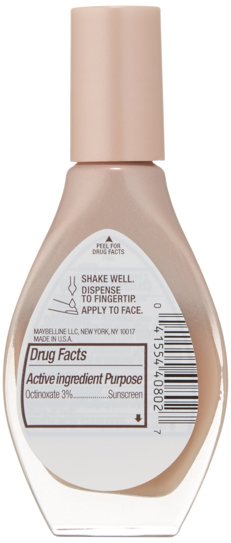 Maybelline New York Dream Wonder Fluid-Touch Foundation, Ivory, 0.67 Fluid Ounce