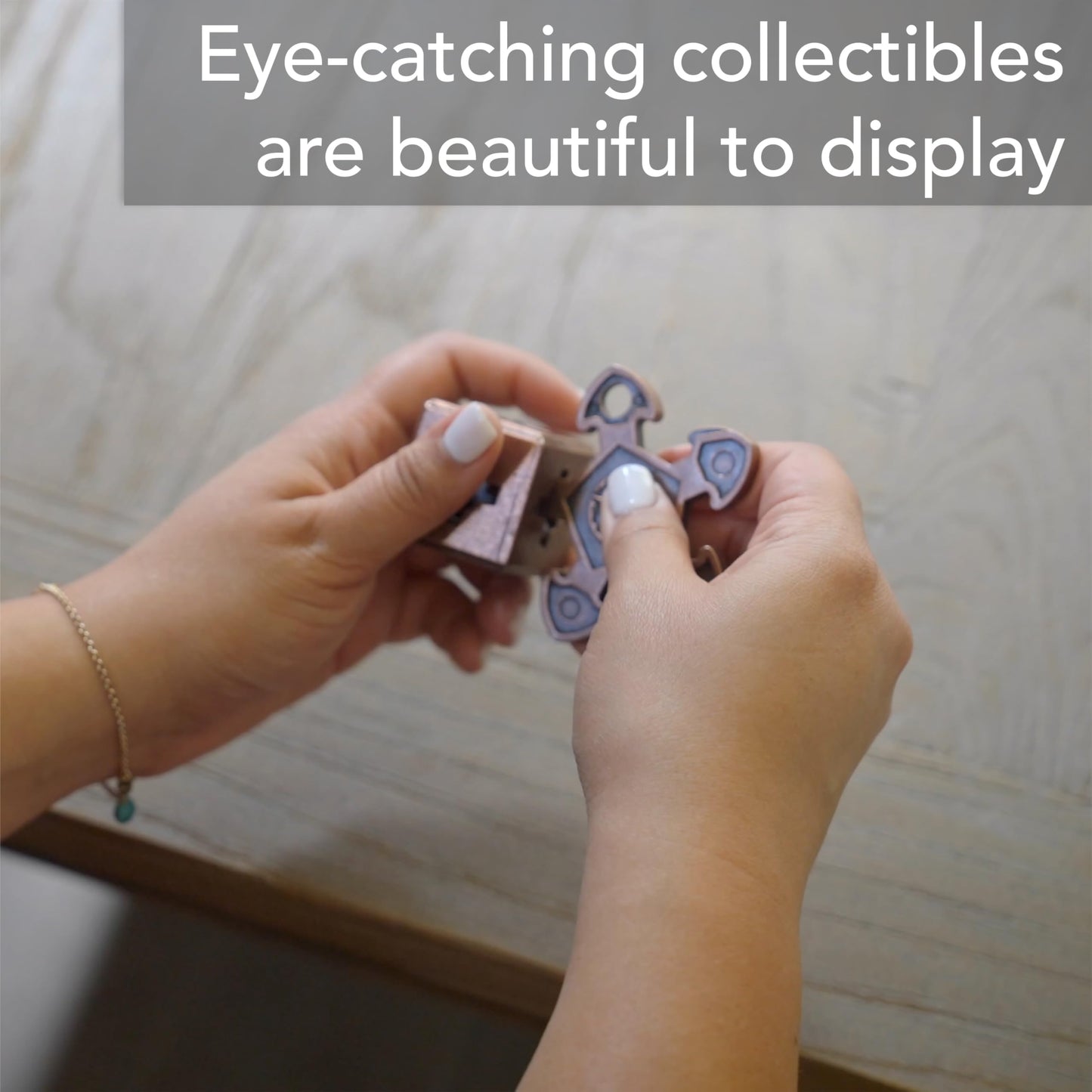 BePuzzled |Cylinder Hanayama Metal Brainteaser Puzzle Mensa Rated Level 4, for Ages 12 and Up