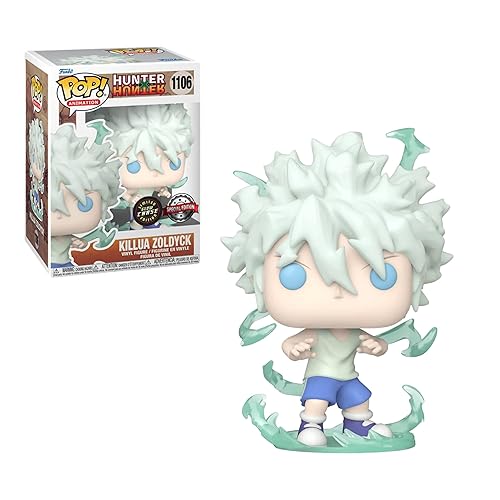 Funko Pop Hunter x Hunter Killua Zoldyck 'Godspeed' (GITD) Chase Figure (AAA Anime Exclusive)