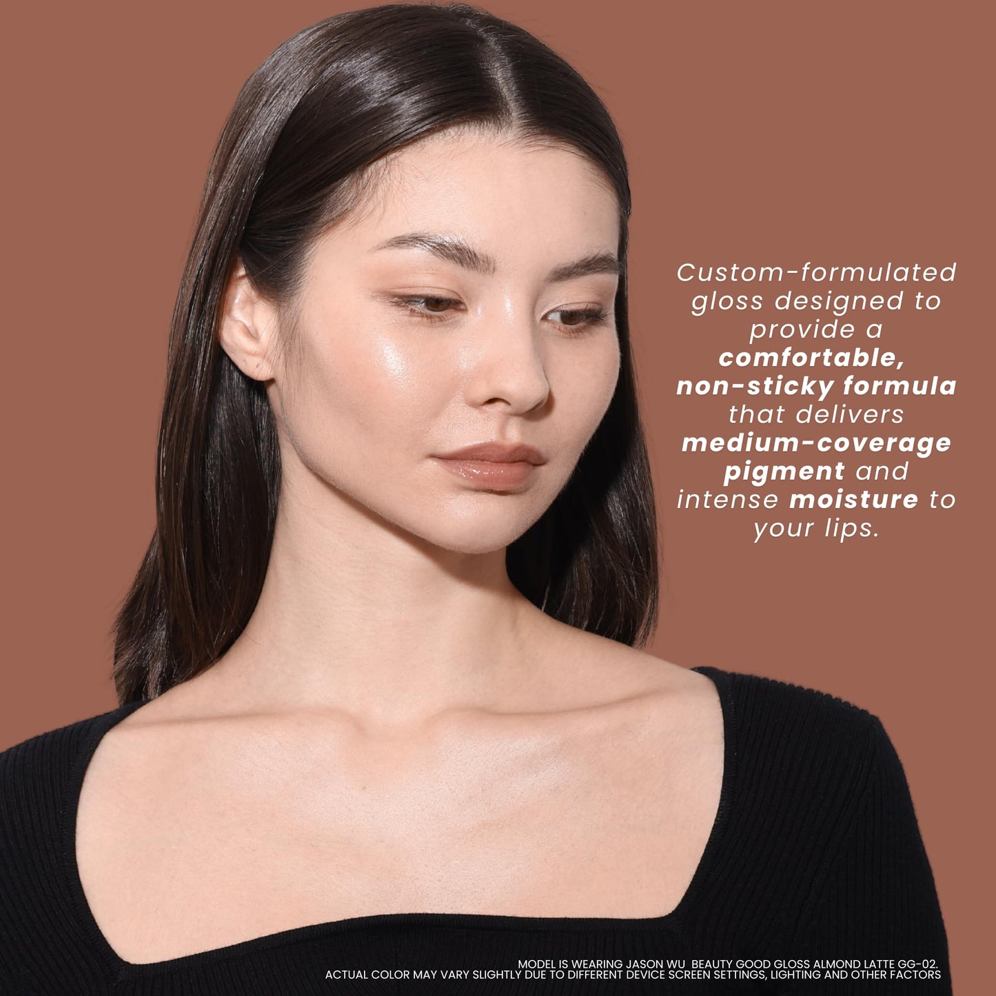 Jason Wu Good Gloss - Hydrating Non-Sticky Lip Gloss - GG02 Almond Latte