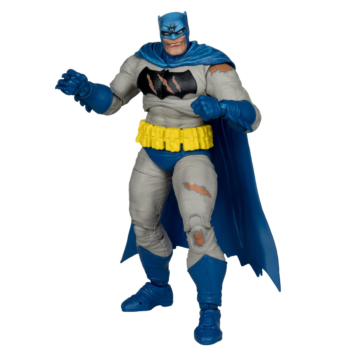 McFarlane Toys - DC Multiverse Batman Battle Damage Blue (The Dark Knight Returns) 7in Figure McFarlane Collector Edition #21