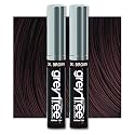 Greyfree Hair Mascara Root Touch-Up for Gray Hair | Precision Hairline Concealer for Brows & Beard | 2 Pack (DARK BROWN)