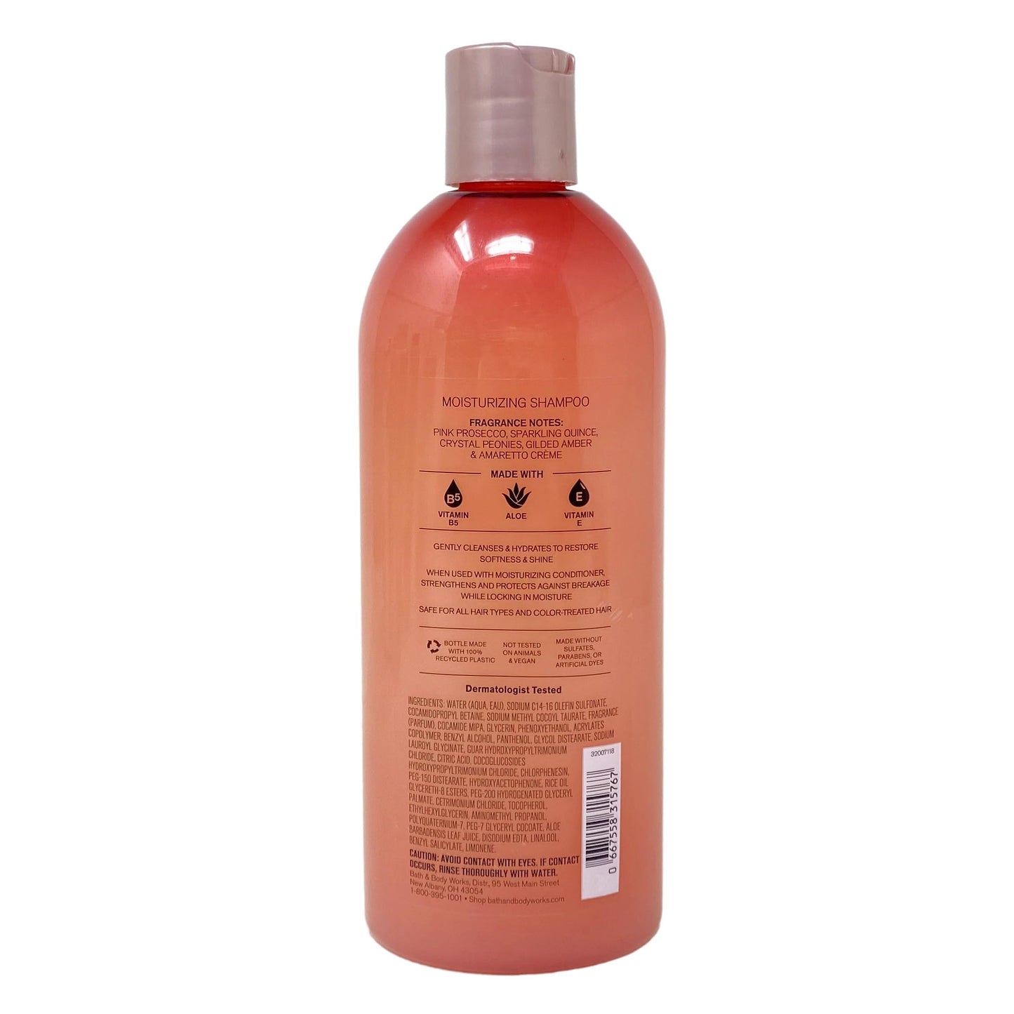 Bath & Body Works A Thousand Wishes 2 Pack Moisturizing Shampoo Bundle with a Himalayan Salts Springs Sample Soap