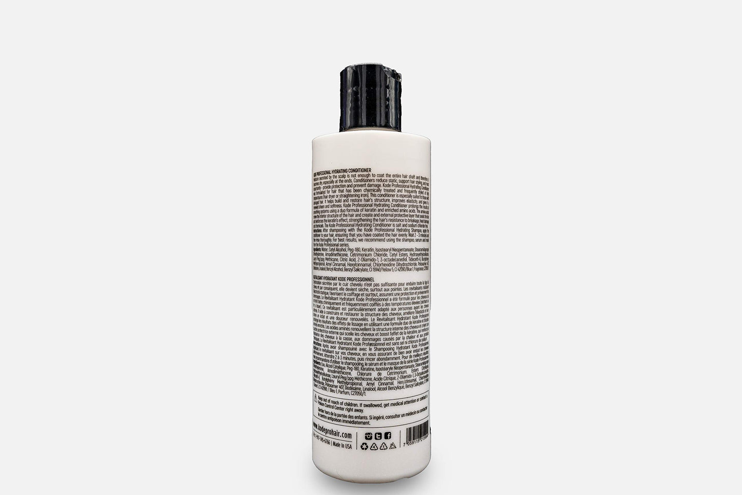 3pc Hydrating Serum Bundle: Kode Professional Hydrating Shampoo, Hydrating Conditioner and 50ml Brilliant Serum (8oz Serum)