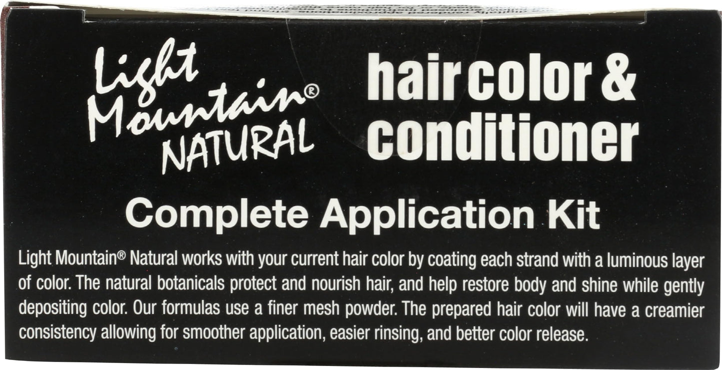 Light Mountain Natural Hair Color & Conditioner, Chestnut - 4 Oz