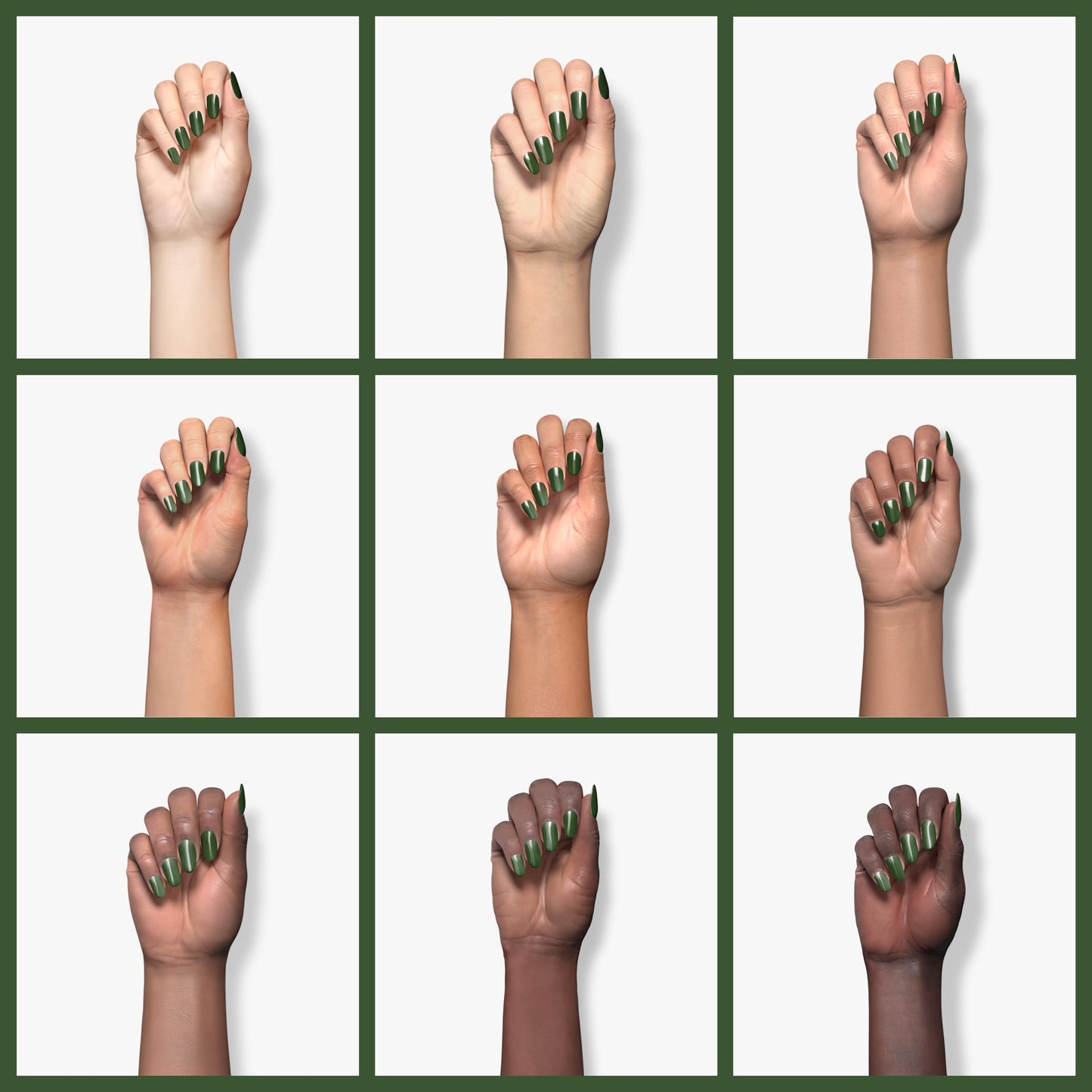duri Nail Polish, 779 Monkeying Around, Woodland Green, Full Coverage, Glossy Finish, 0.45 Fl Oz