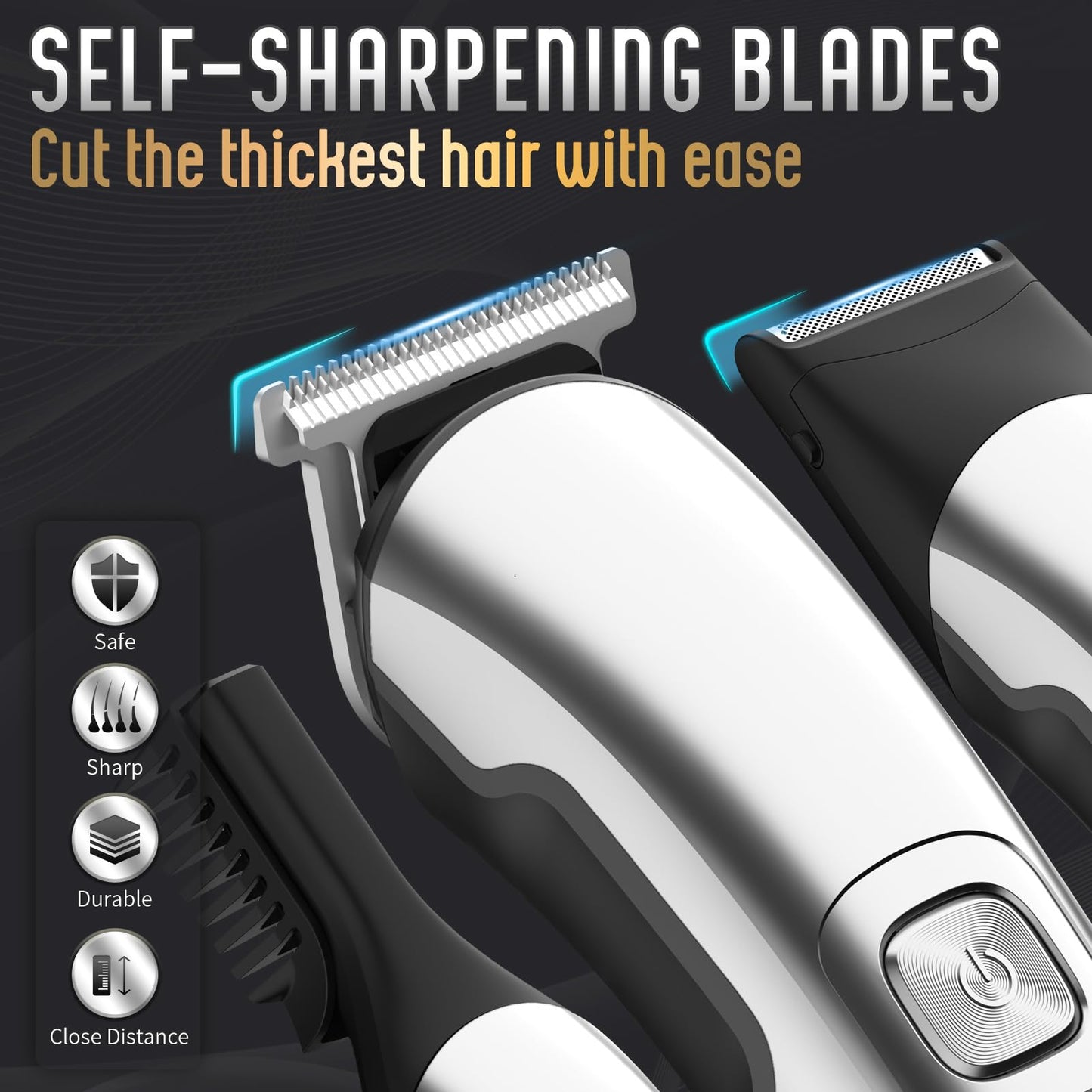 Ufree Beard Trimmer for Men, Waterproof Electric Razor, Grooming Kit Beauty and Personal Care Ufree