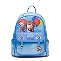 Wondapop Disney Pixar UP Carl and Ellie 11" Vegan Leather Mini Backpack