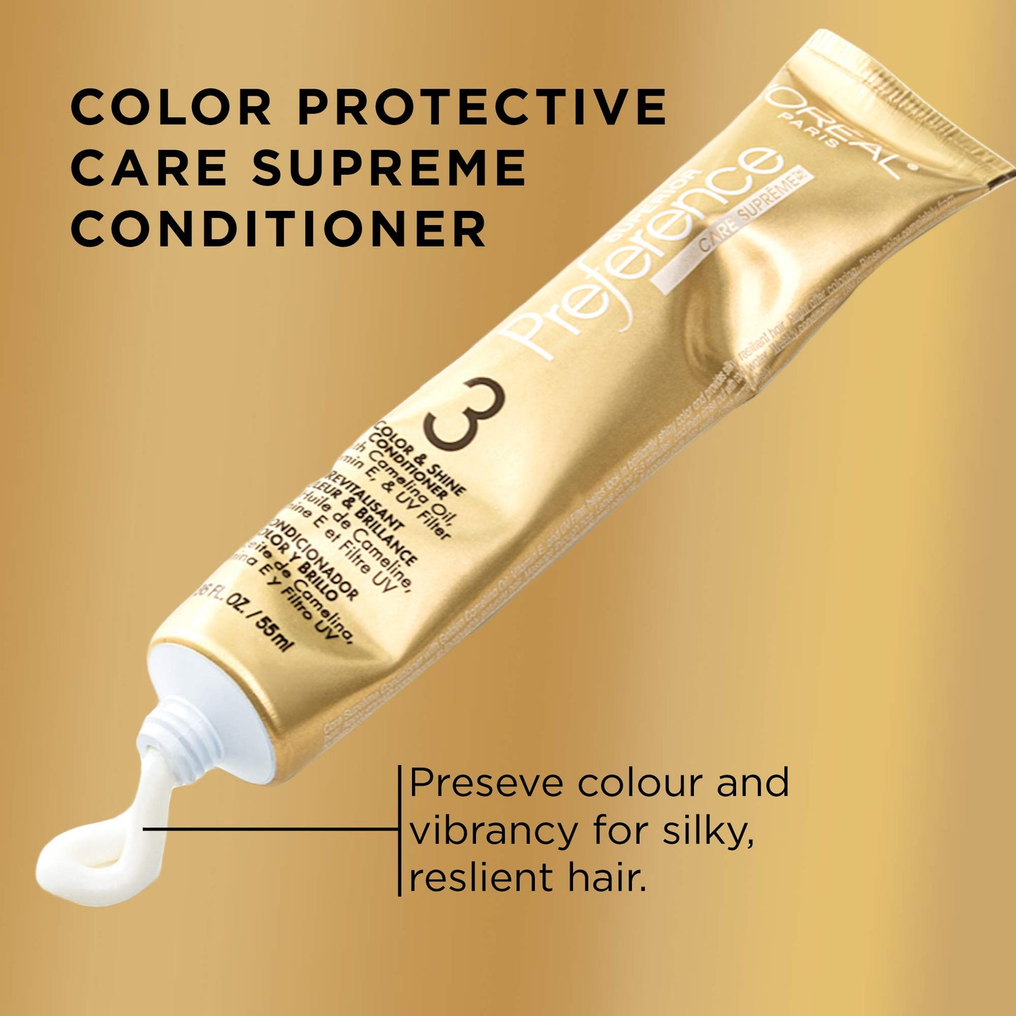 L'Oreal Paris Superior Preference Fade-Defying + Shine Permanent Hair Color, 8RB Medium