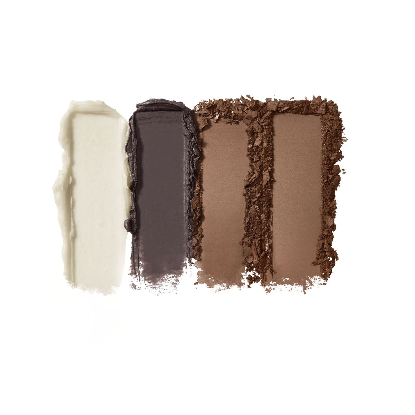 e.l.f. Bite-Size Brow, Mini Brow Quad with Ultra-Pigmented Waxes & Powders, Eyebrow Grooming & Makeup Kit, Taupe, 0.14 Oz