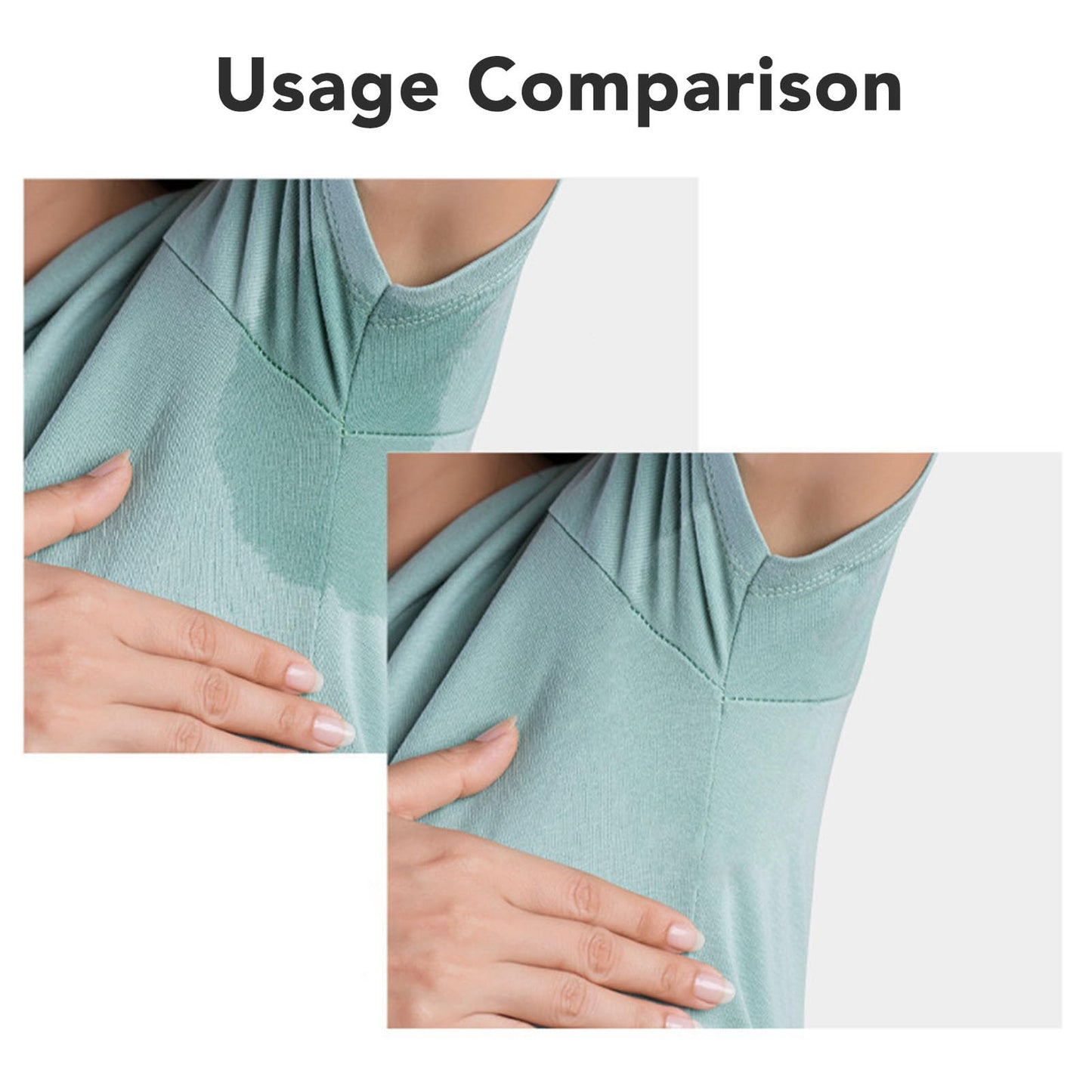 Xiuganpo 50 Pcs Underarm, Versatile Slim Armpit, Non Scarring Stretch Armpit Antiperspirant Sticker, Disposable Sweat Absorption Patch for Exercising Beauty and Personal Care Xiuganpo