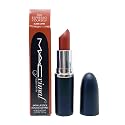 MAC Cosmetics Ximal Sleek Satin Lipstick - 820 Espresso Yourself (Blackened orange) 0.12 Oz / 3.5 g