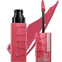 MAYBELLINE Super Stay Vinyl Ink Longwear No-Budge Liquid Lipcolor Make Up, Highly Pigmented Color and Instant Shine, Sultry, 1 Count