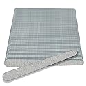 Flowery Disposable High-Speed Shiner, Dual-Grit 100/180 Nail Files, Individually Wrapped, Single-Use, 100 ct
