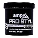 AmPro Pro Styl Styling Gel - Protects and Strengthens Your Strands - Non-Flaking, Alcohol Free, Vegan Formula - Flexible, Touchable Hold for All Hair